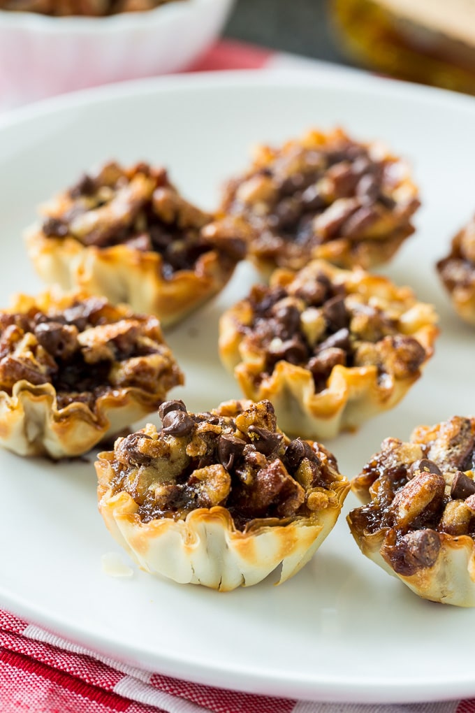 Bourbon Pecan Tartlets
