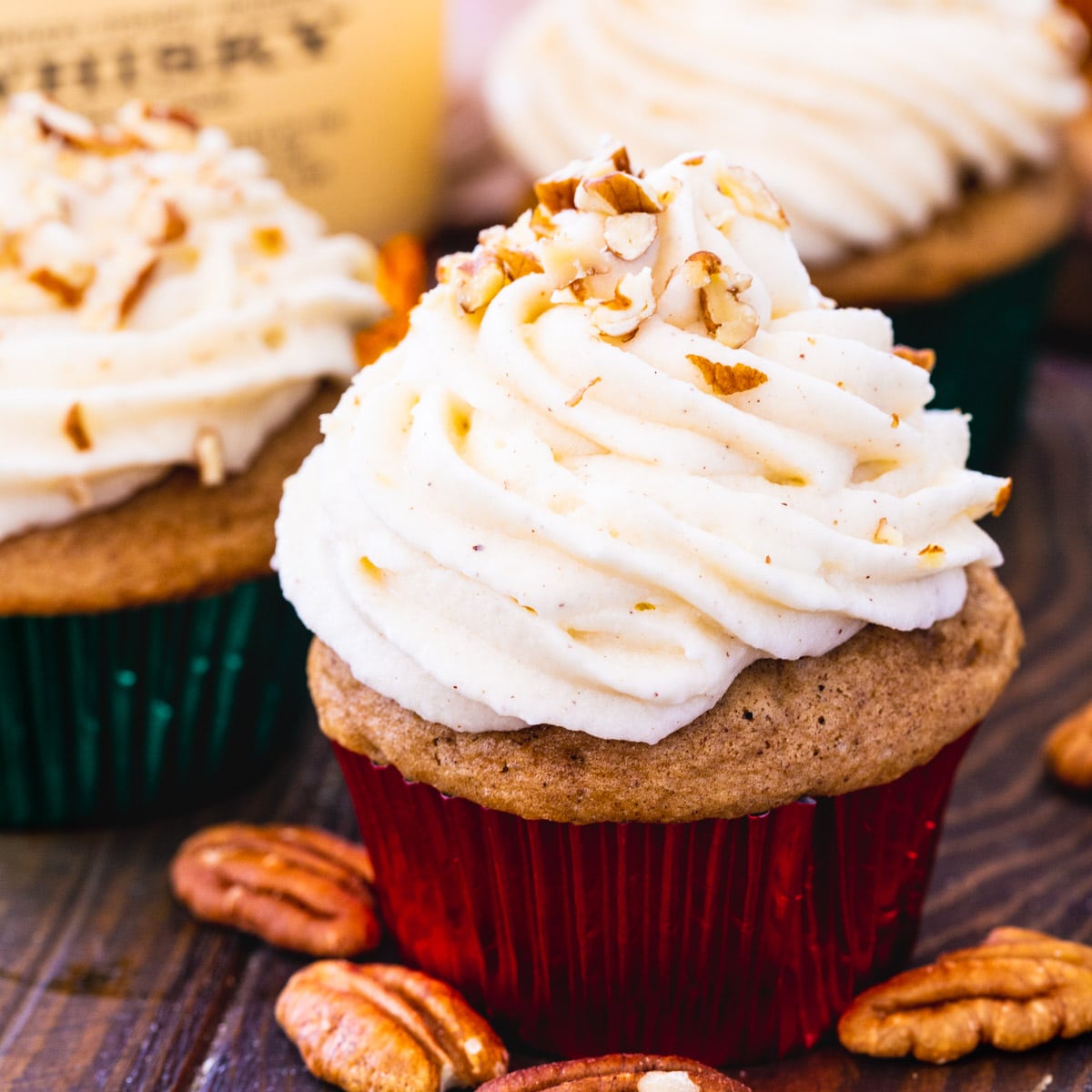Bourbon and Spice Cupcakes