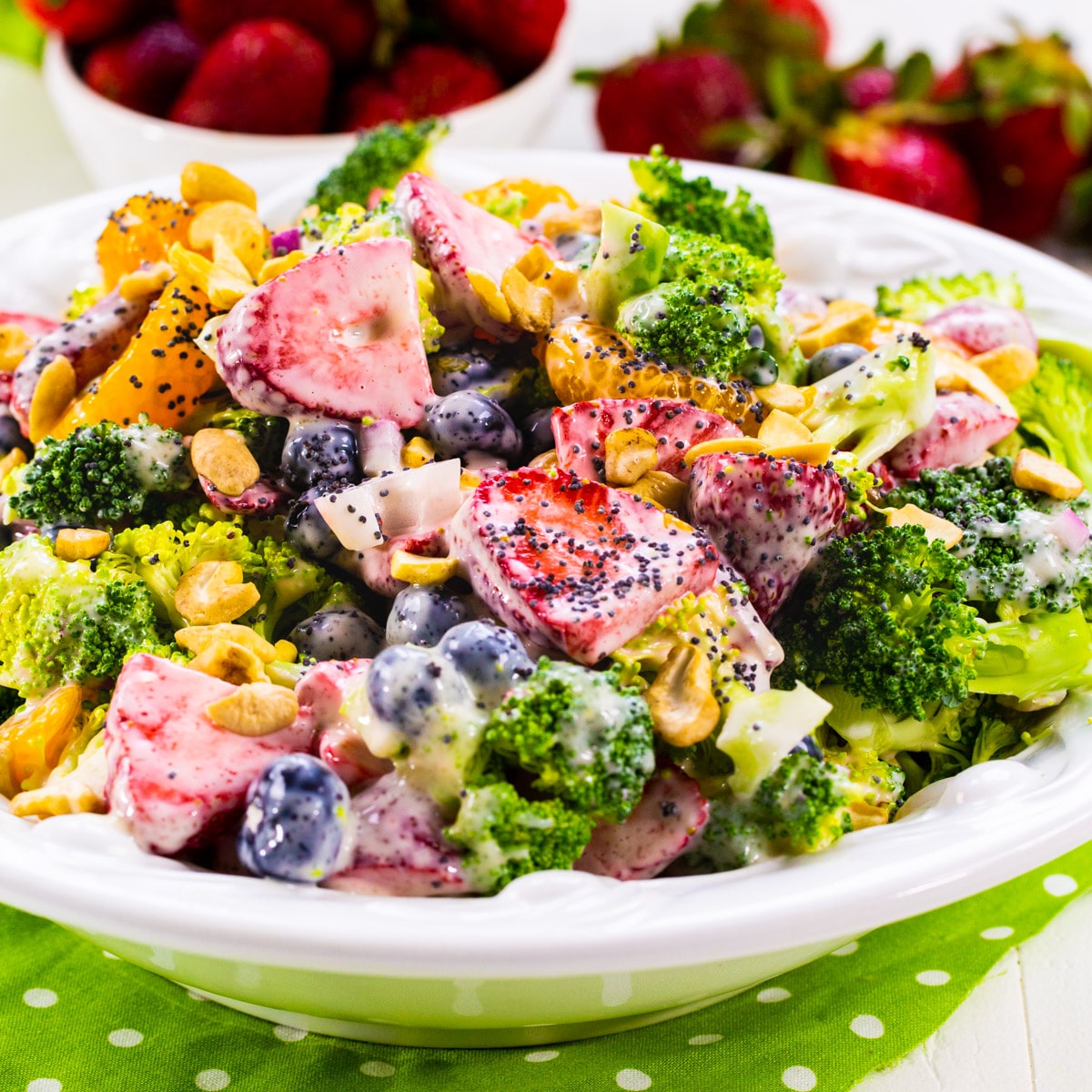 Broccoli Strawberry Salad