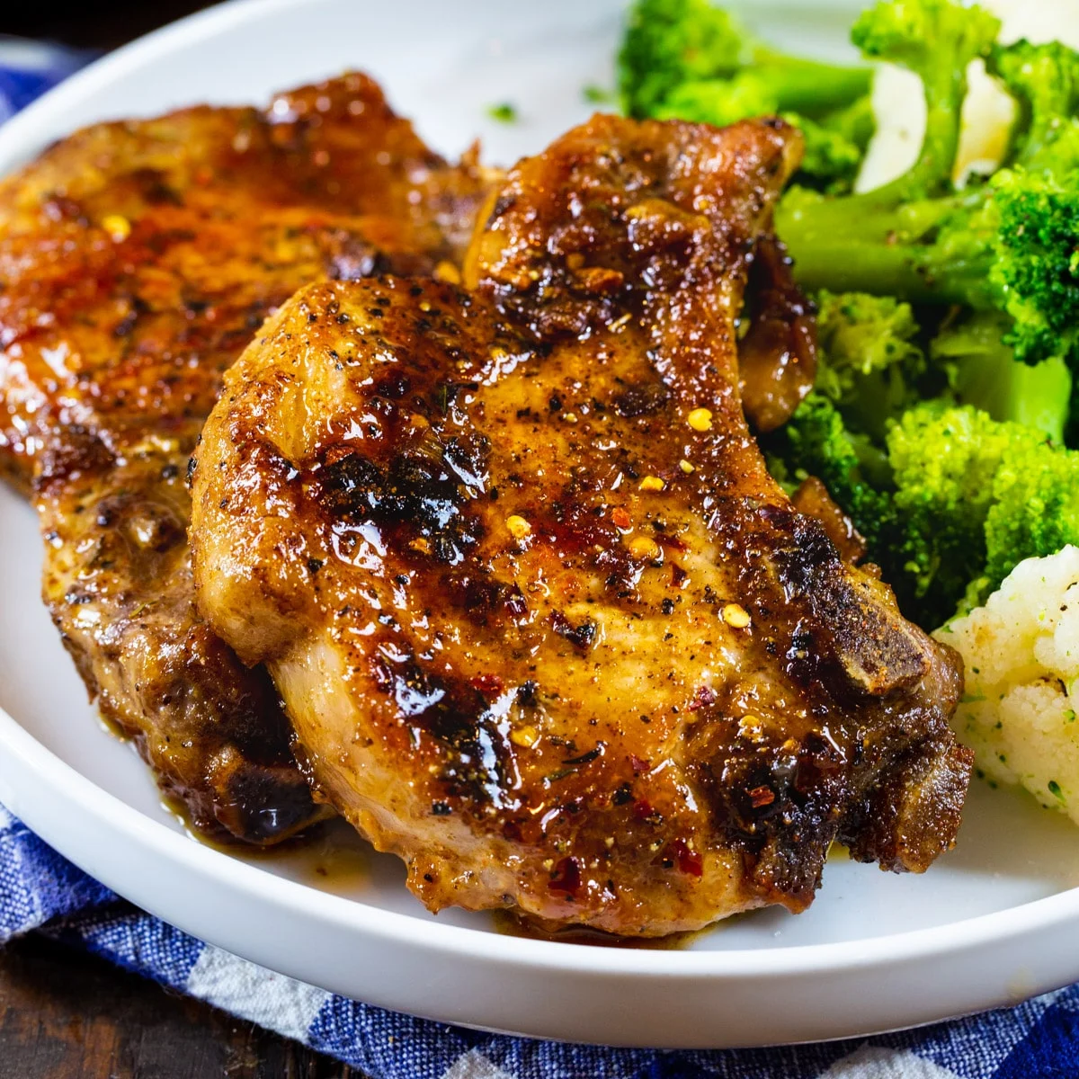 Brown Sugar Garlic Pork Chops