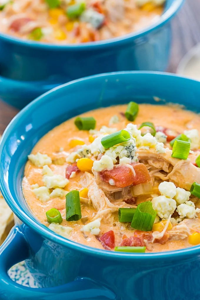 Crock Pot Buffalo Chicken ChiliCrock Pot Buffalo Chicken Chili