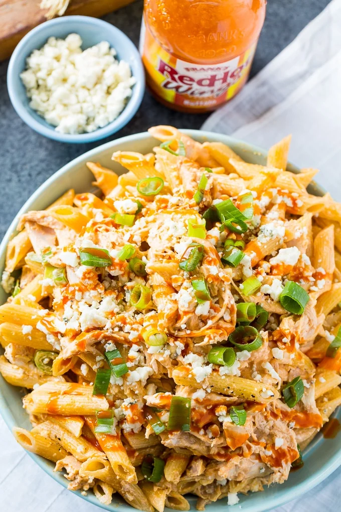 Buffalo Chicken Pasta