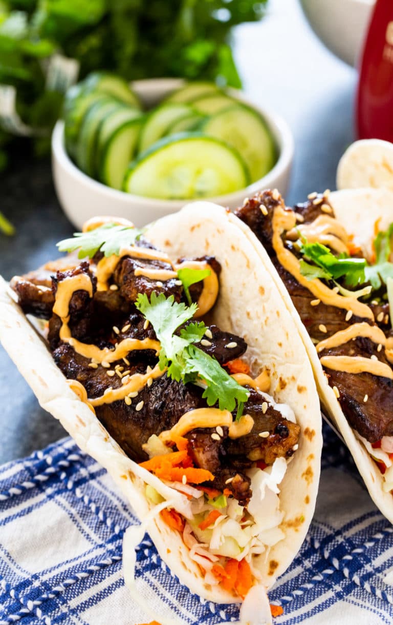 Korean Bulgogi Tacos