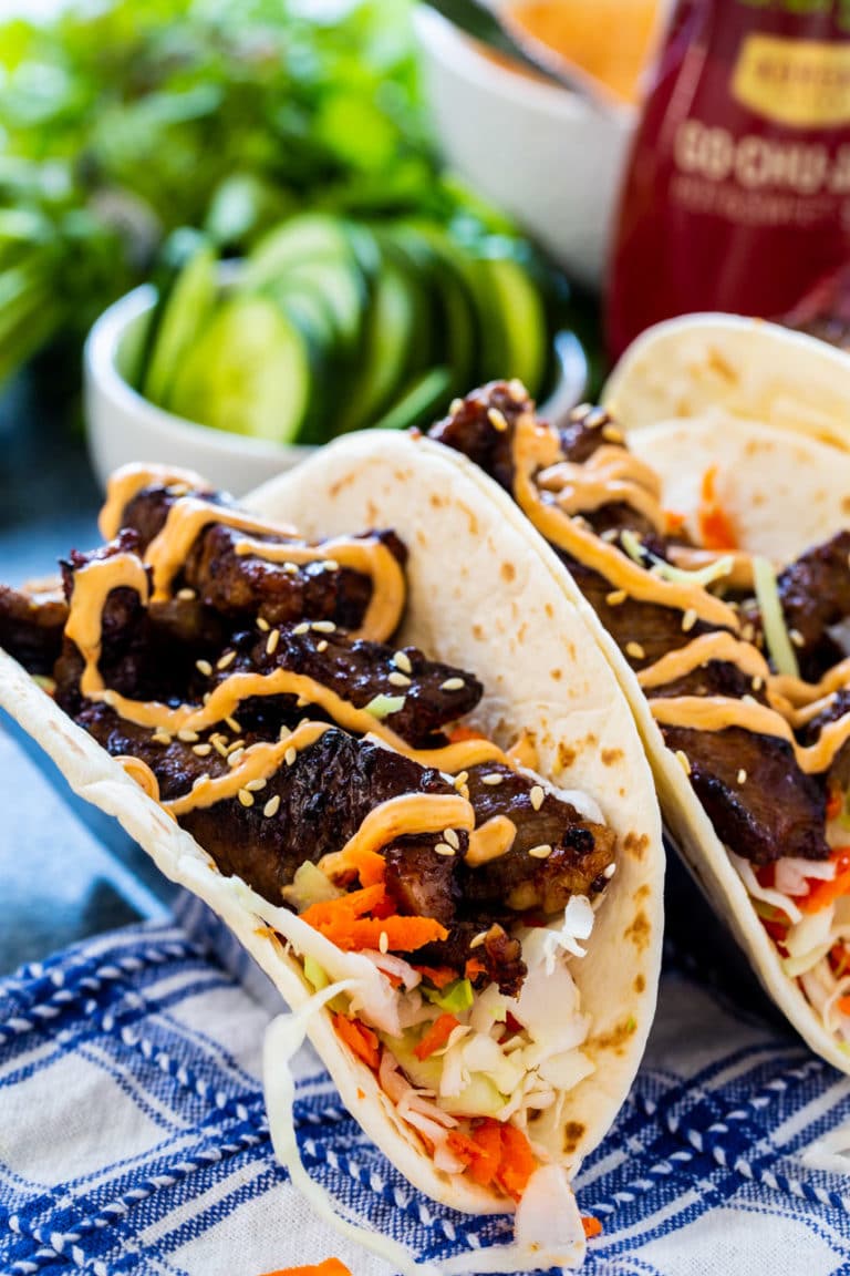 Korean Bulgogi Tacos