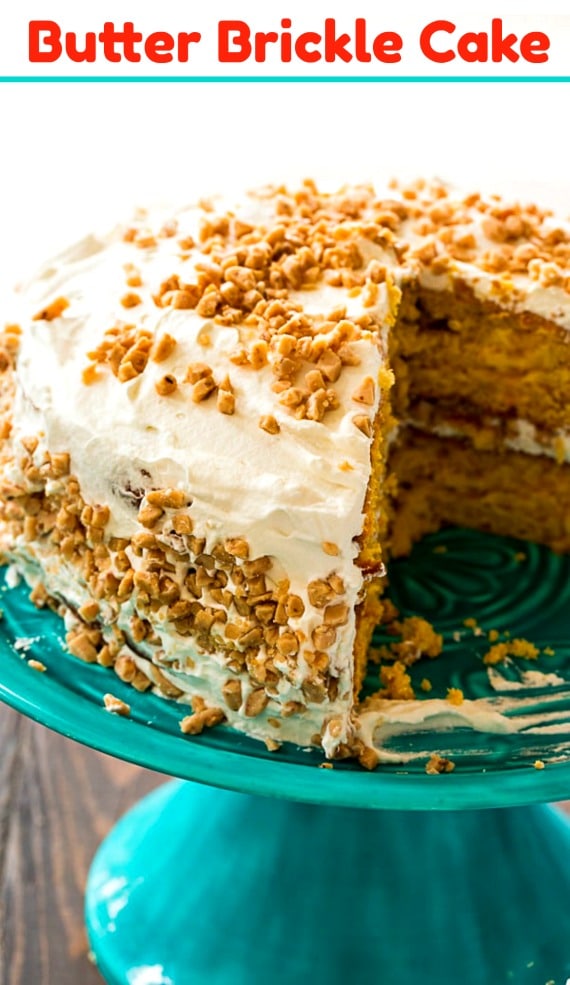 Butter Brickle Cake