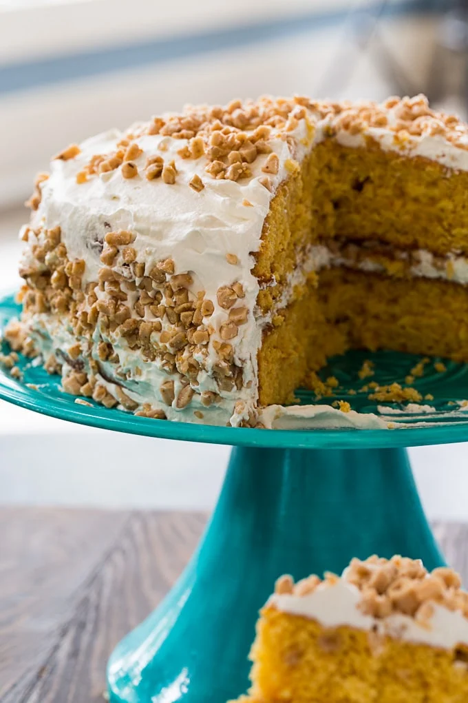 Butter Brickle Cake