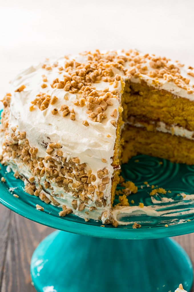 Butter Brickle Cake