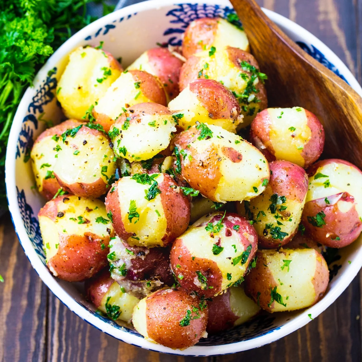 Buttered Parsley Potatoes