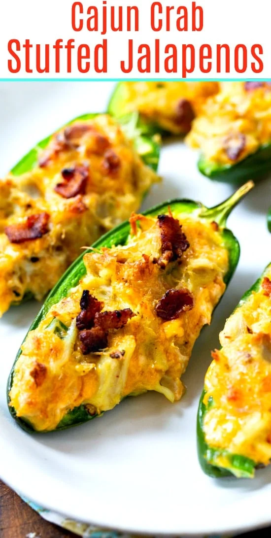 Cajun Crab Stuffed Jalapenos