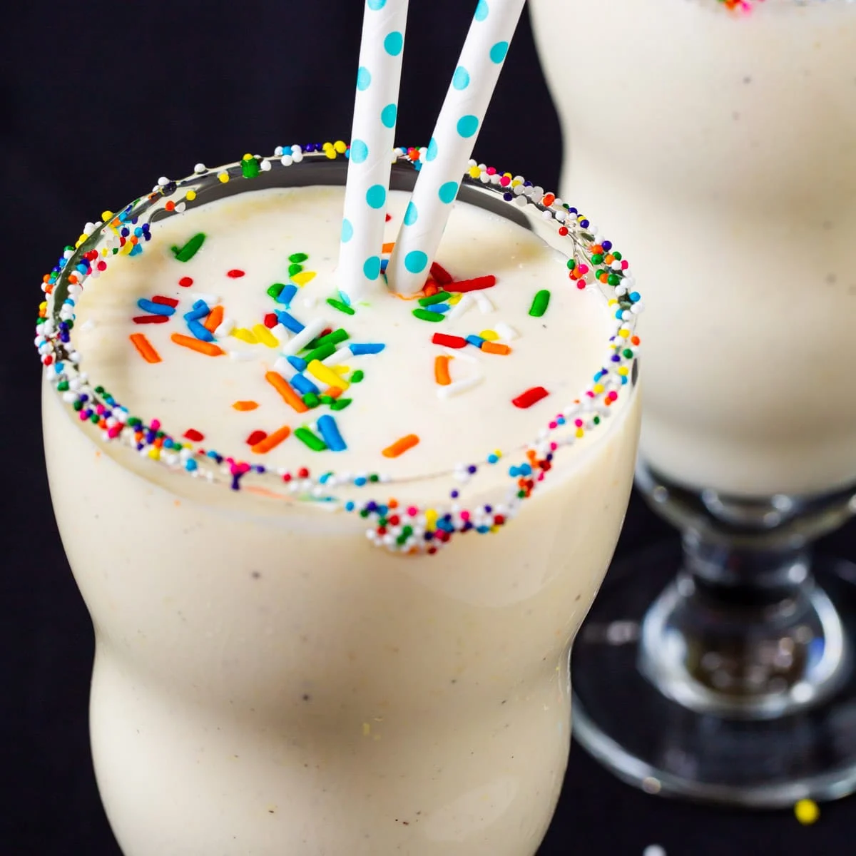 Cake Batter Milkshakes Recipe