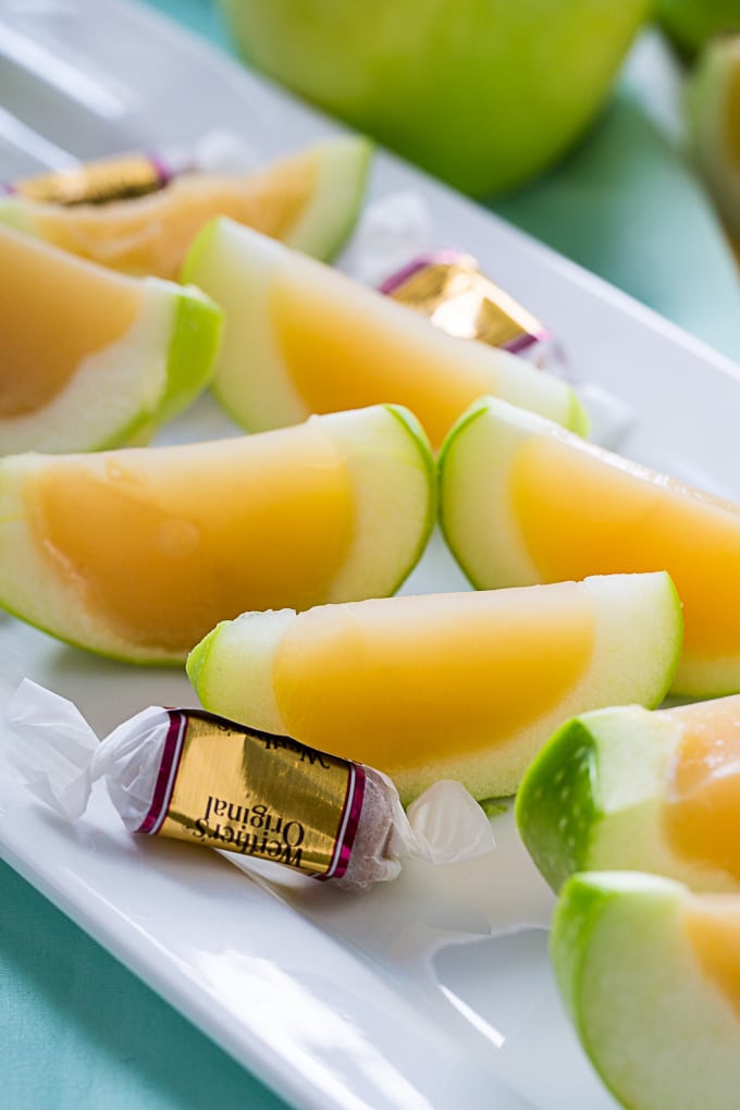 Caramel Apple Shots