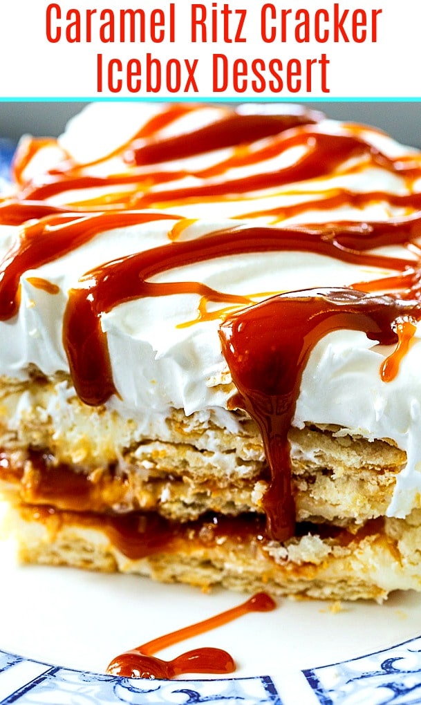 Caramel Ritz Cracker Icebox Dessert