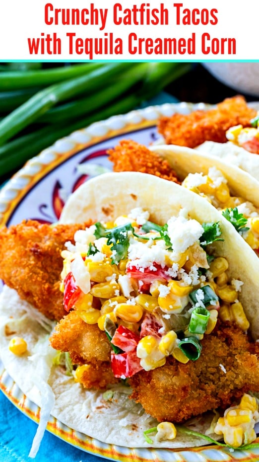 Crunchy Catfish Tacos