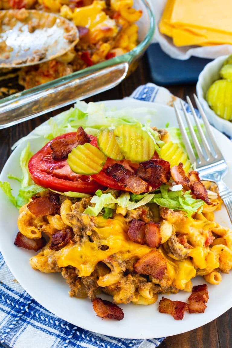 Bacon Cheeseburger Casserole