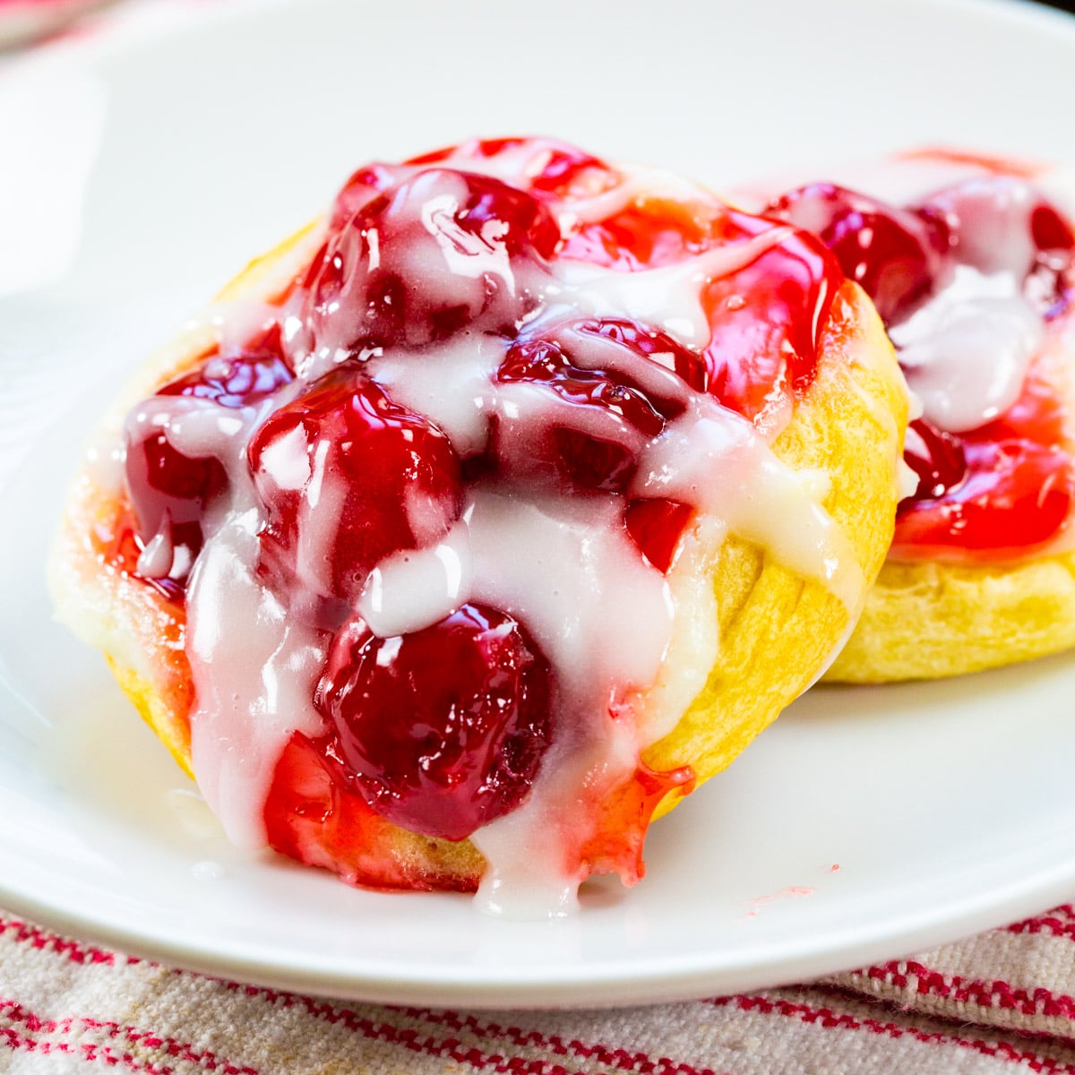 Easy Cherry Danishes