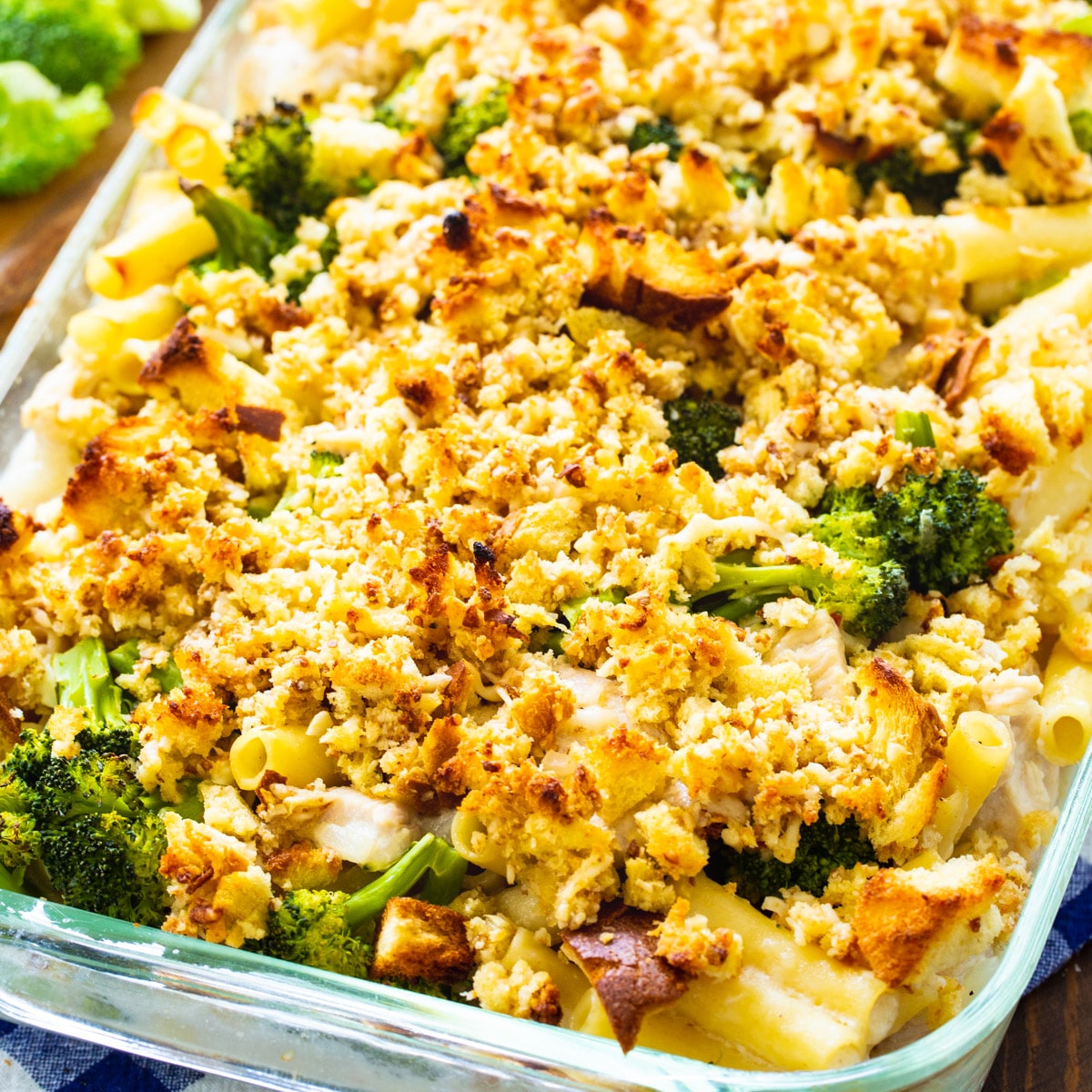 Chicken Broccoli & Ziti Casserole