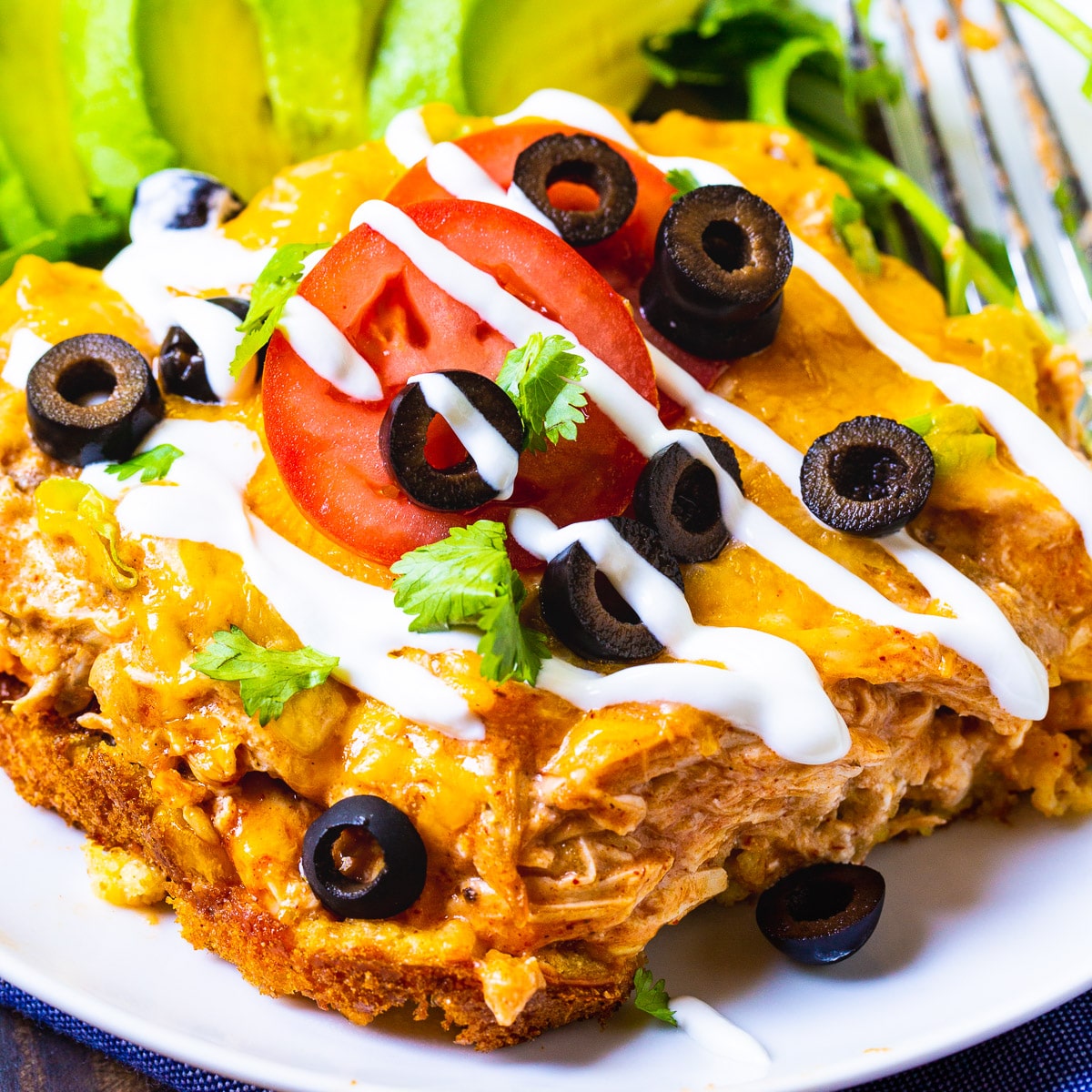 Spicy Chicken Tamale Casserole
