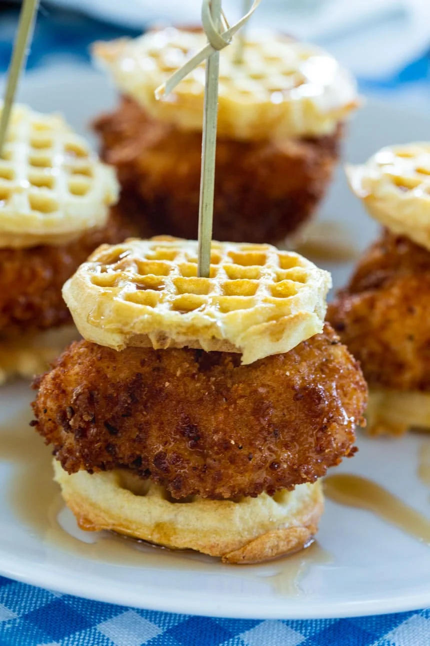 Chicken and Waffle Sliders