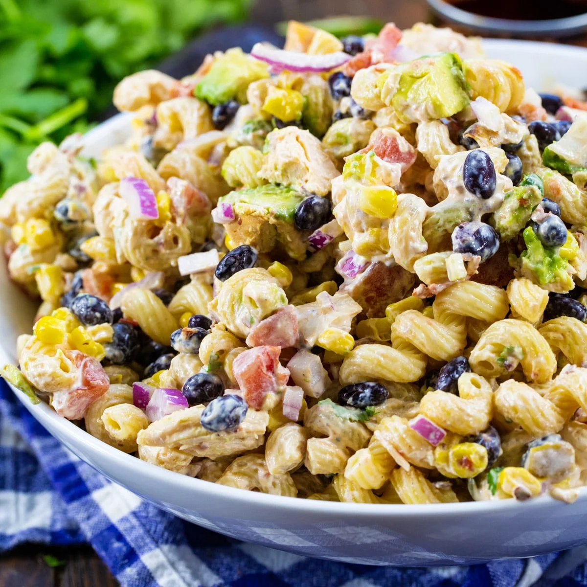 Chipotle Chicken Pasta Salad
