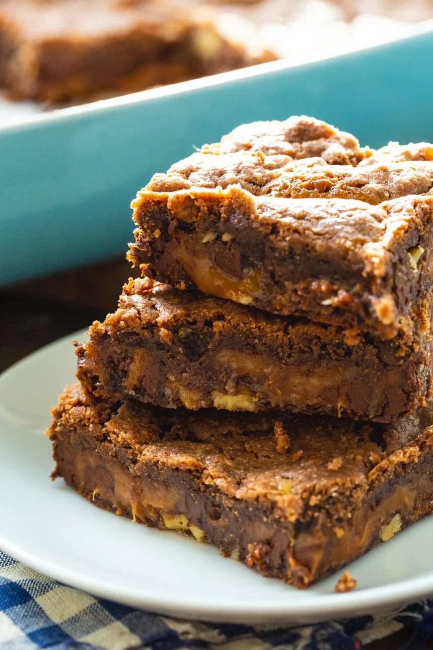 Easy Chocolate Caramel Bars