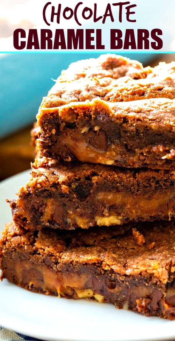 Easy Chocolate Caramel Bars