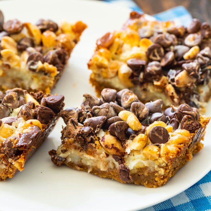 Chocolate and Peanut Graham Bars