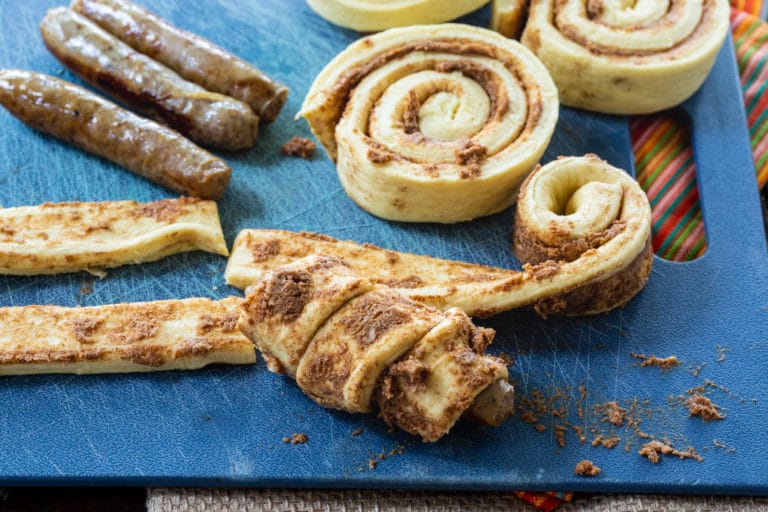 Cinnamon Roll Pigs in a Blanket