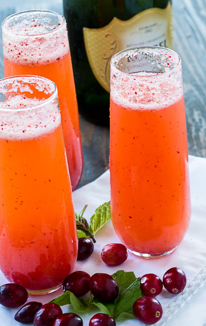 Cranberry Orange Mimosa