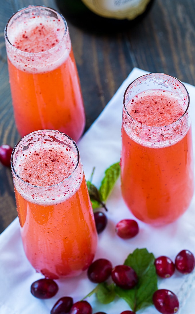 Cranberry Orange Mimosa