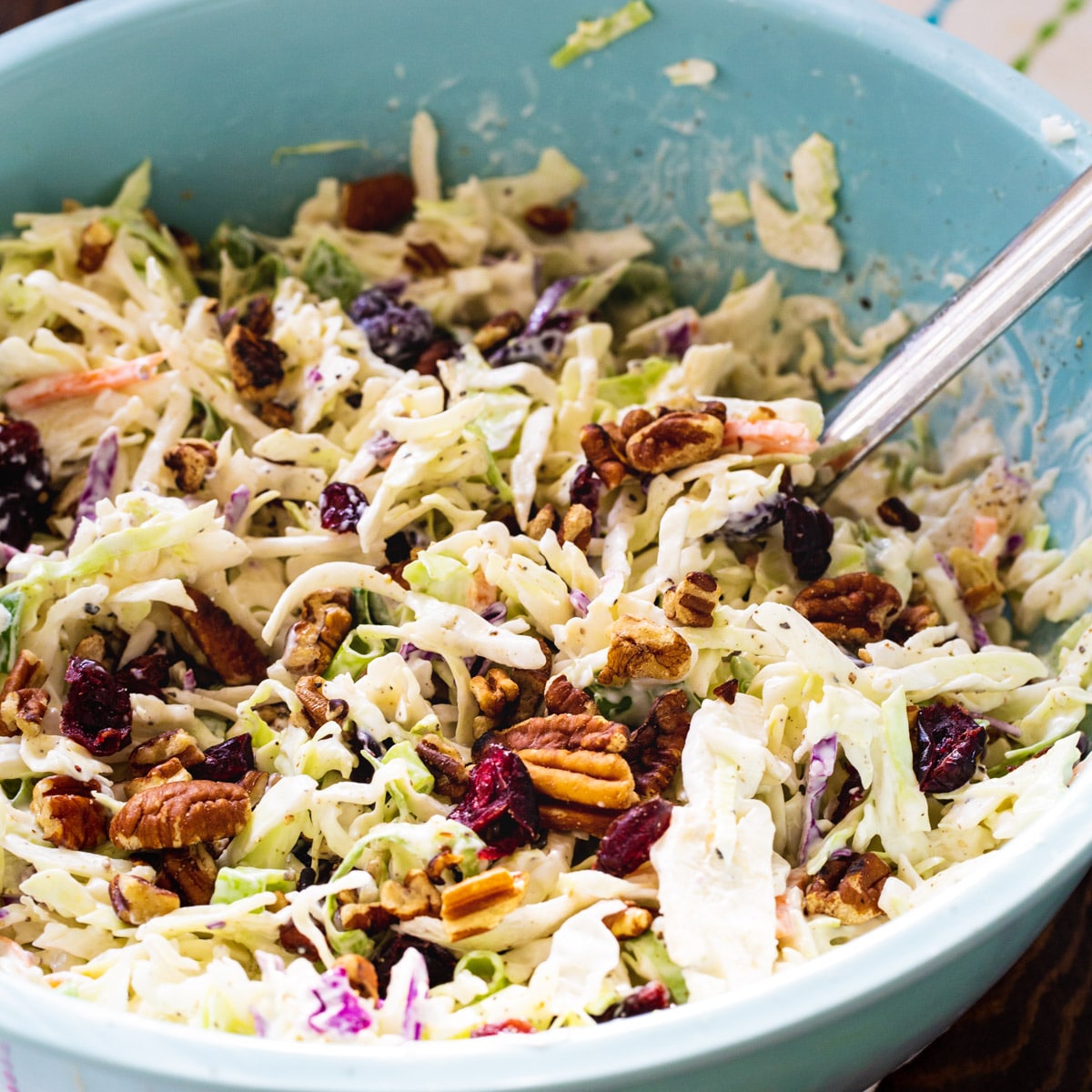 Cranberry Pecan Coleslaw