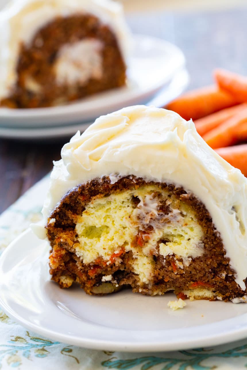 Carrot Cake filled with Cream Cheese