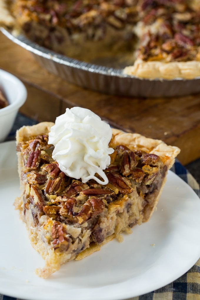 Cream of Coconut Pecan Pie