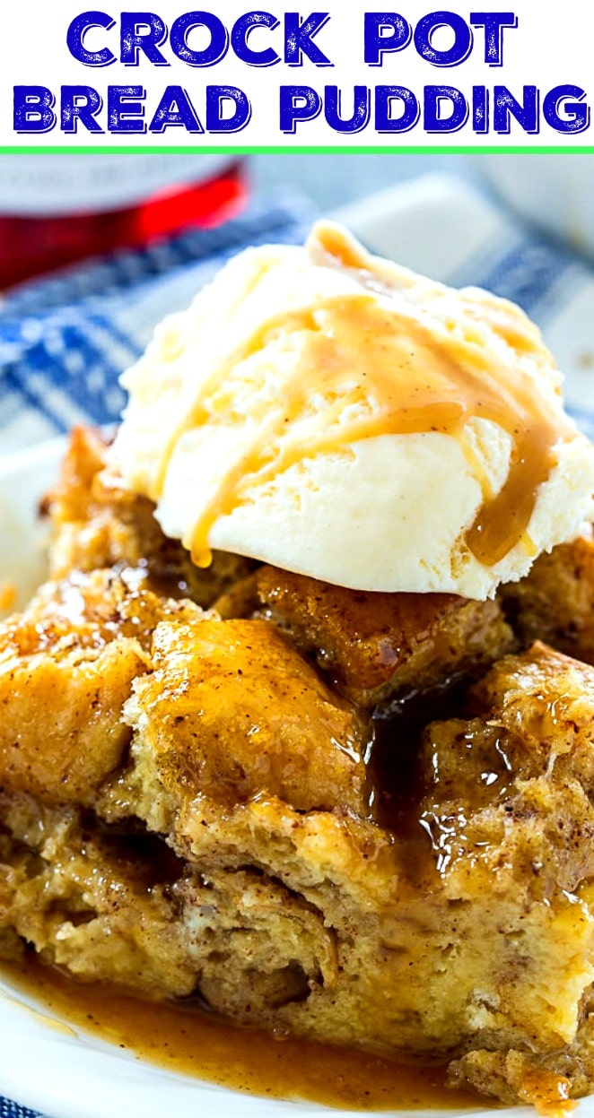 Crock Pot Bread Pudding