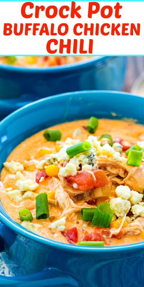 Crock Pot Buffalo Chicken Chili
