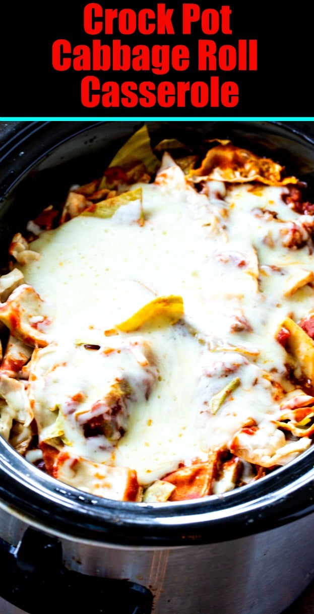 Crock Pot Cabbage Roll Casserole