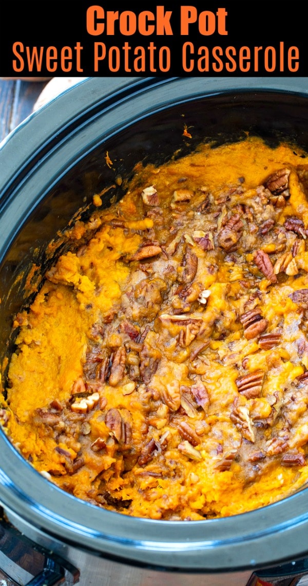 Crock Pot Sweet Potato Casserole