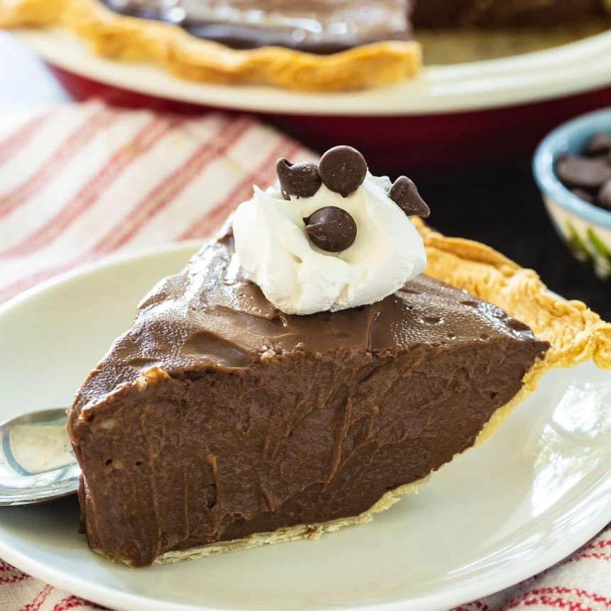 Dark Chocolate Pie