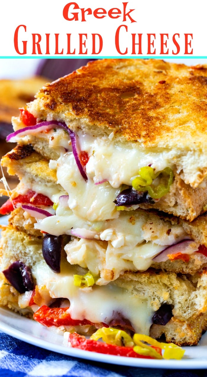 Greek Grilled Cheese