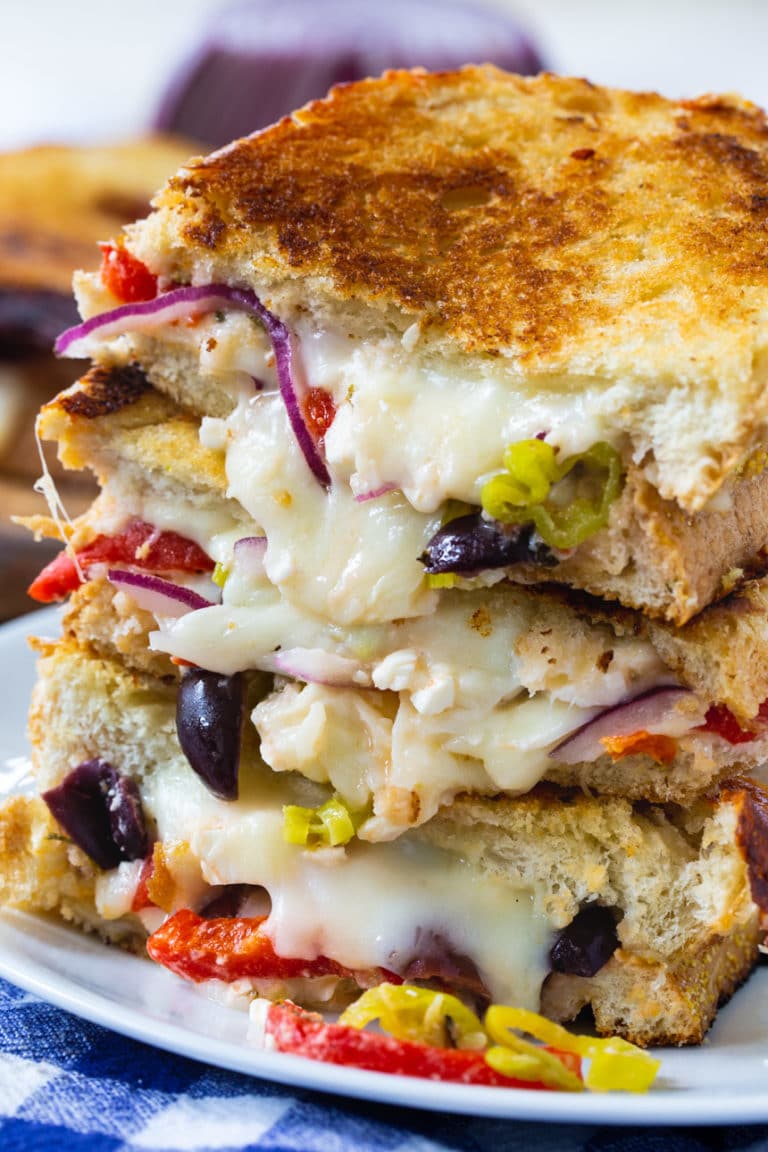 Greek Grilled Cheese