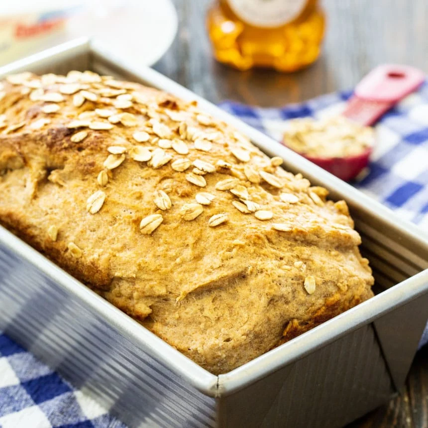 Honey Oat Wheat Bread