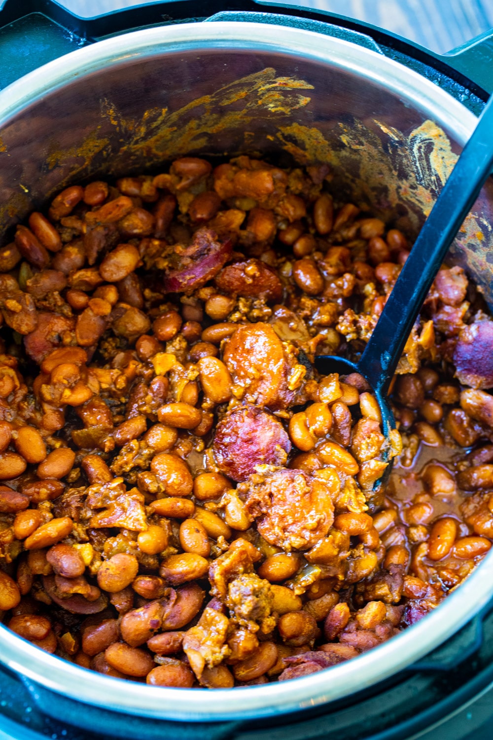 Cowboy Beans in Instant Pot