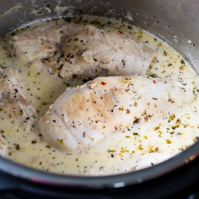 Instant Pot Creamy Lemon Chicken