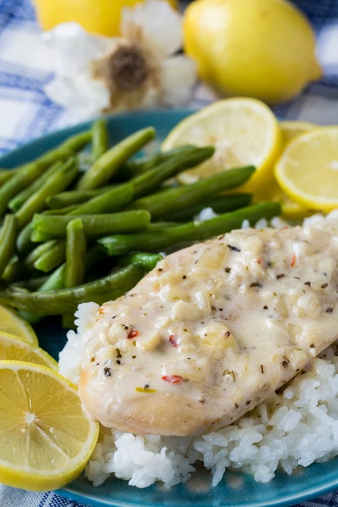 Instant Pot Creamy Lemon Chicken