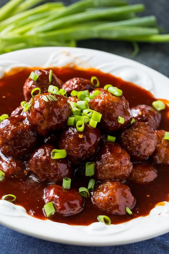Instant Pot Sweet and Spicy Meatballs