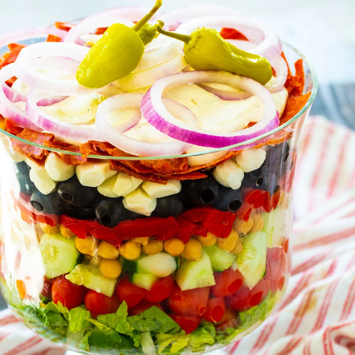 Italian Layered Salad