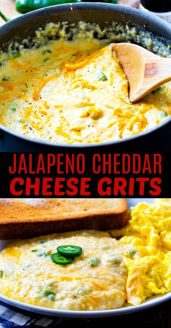 Jalapeno Cheddar Cheese Grits