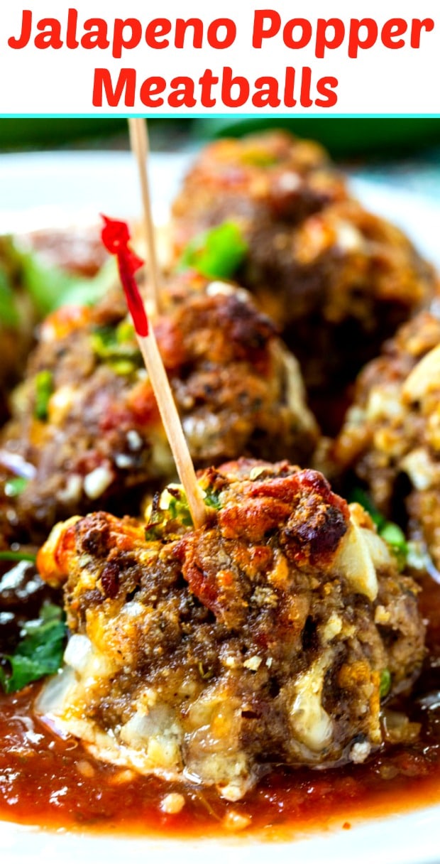 Jalapeno Popper Meatballs