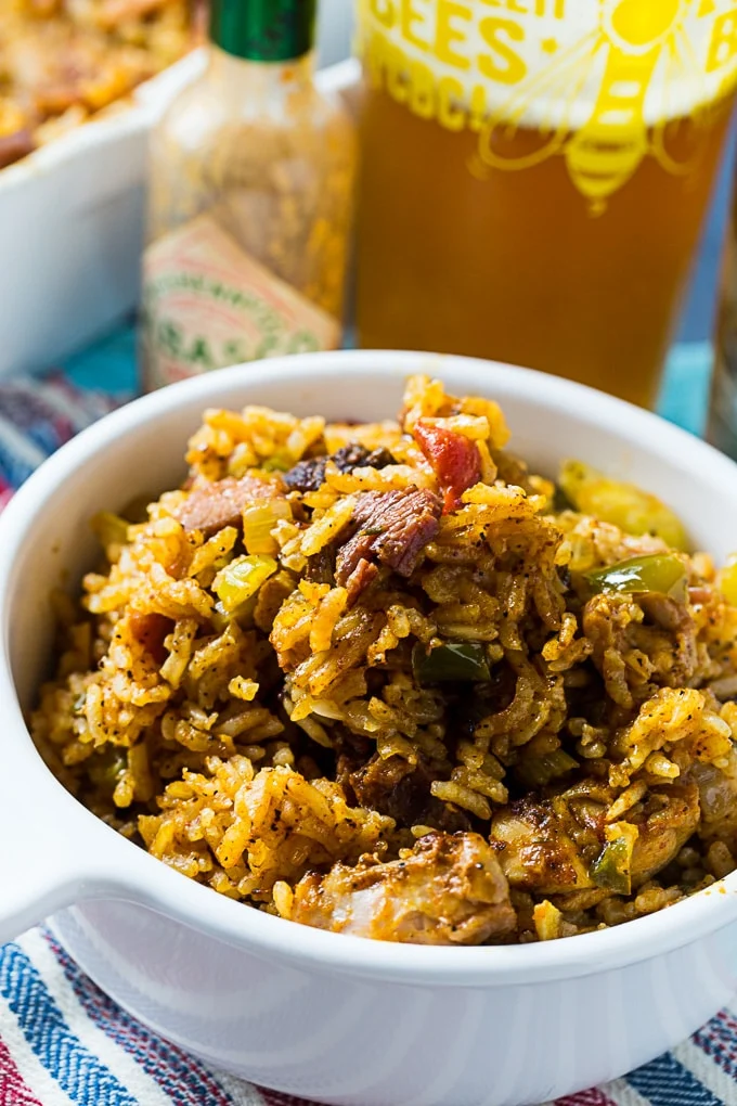 Chicken and Tasso Jambalaya