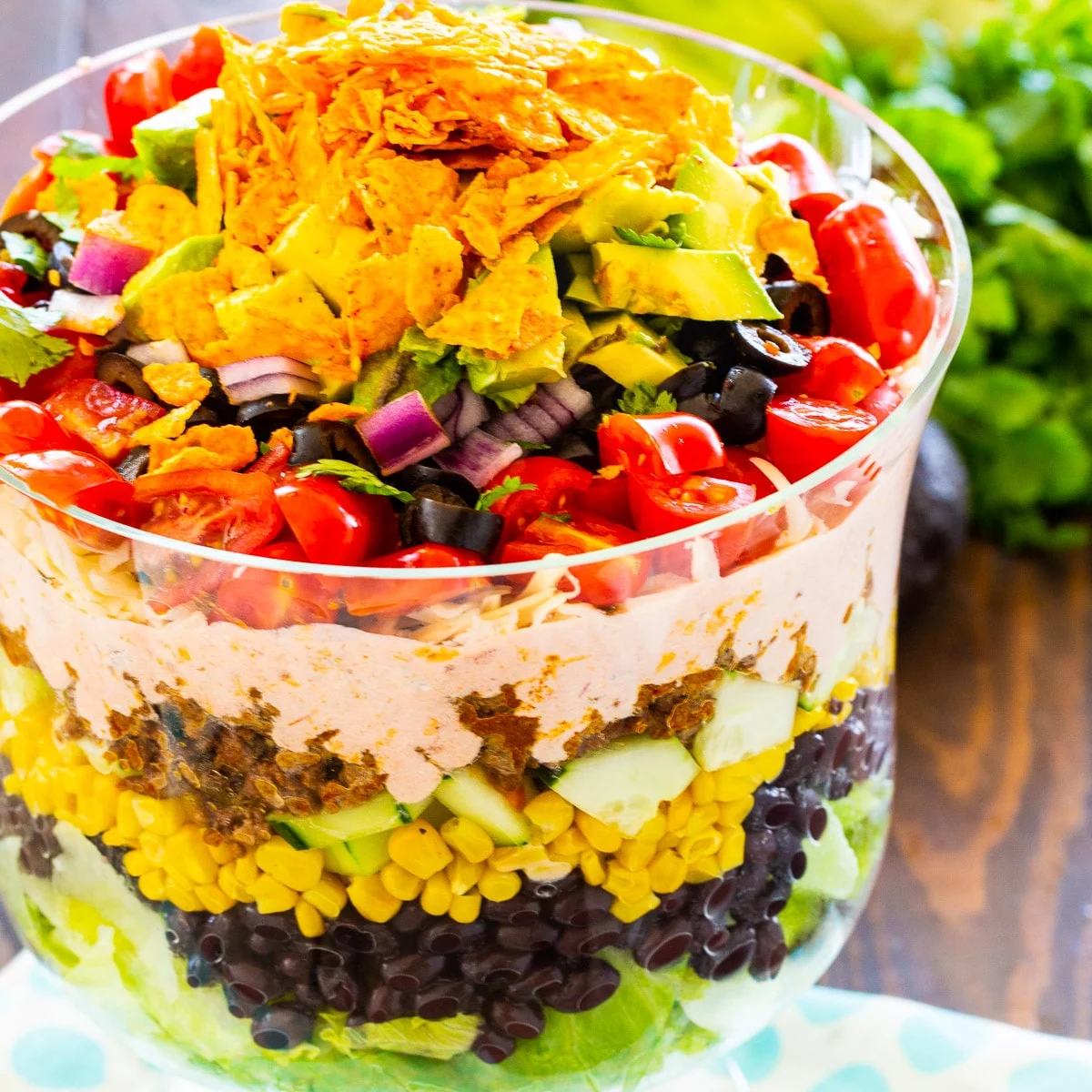 Layered Taco Salad