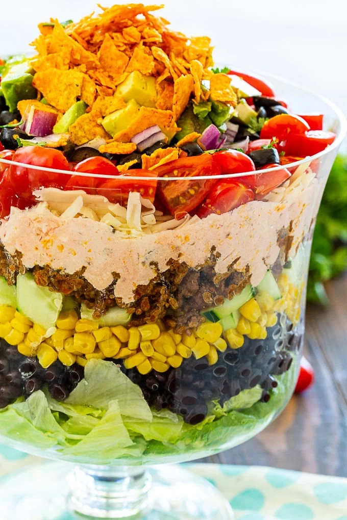 Layered Taco Salad